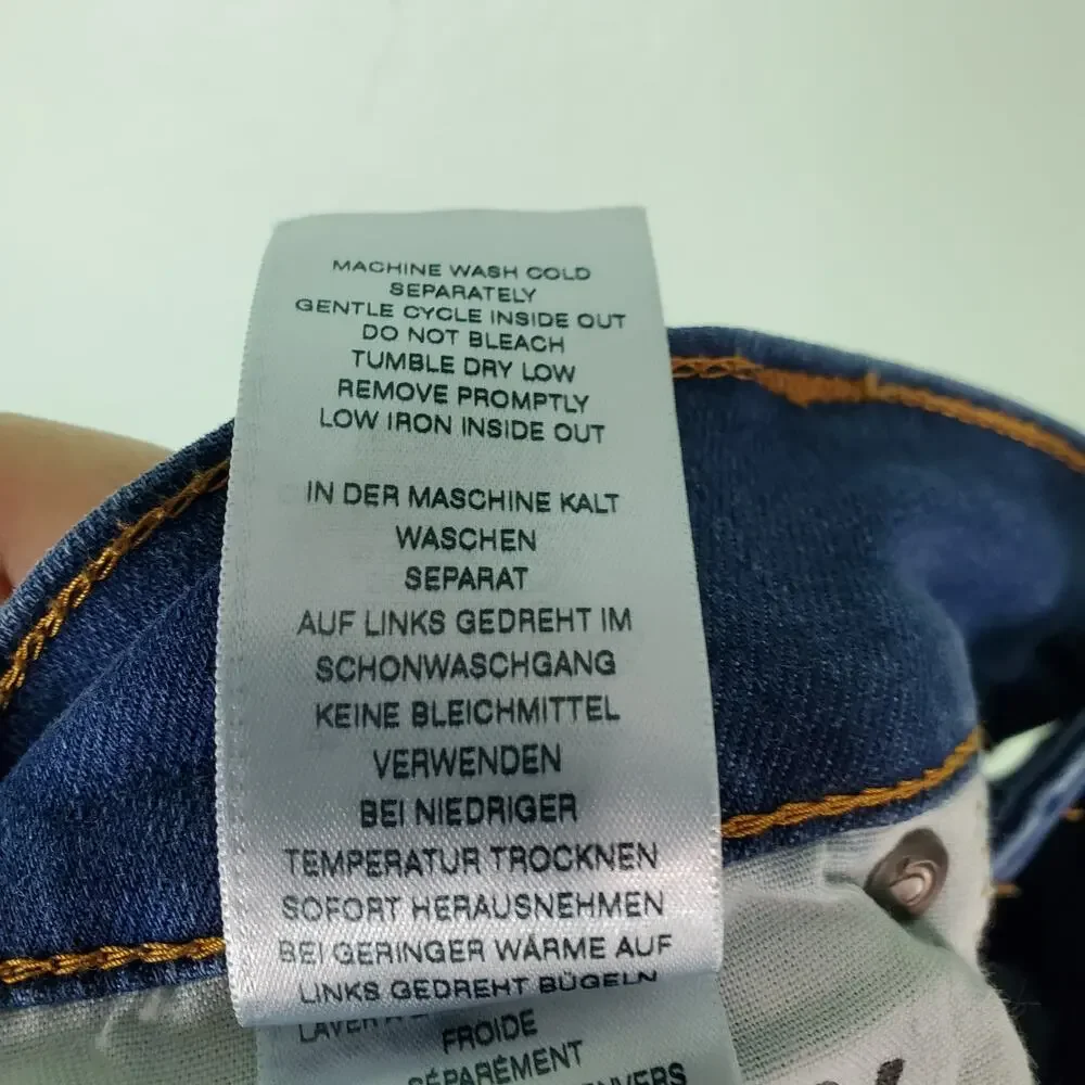 True Religion Men's Rocco Relaxed Skinny Jeans Size 40